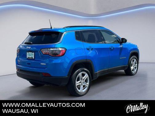 Laser Blue Pearlcoat 2023 Jeep Compass Latitude