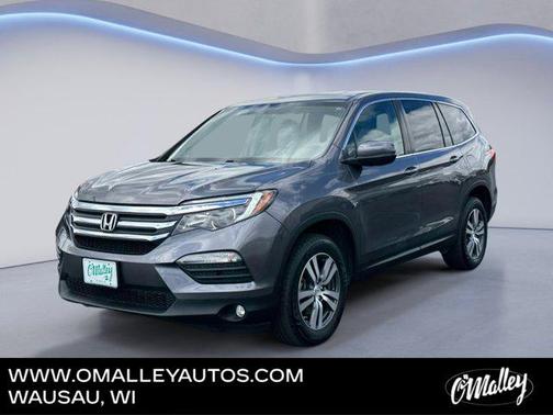 Modern Steel Metallic 2017 Honda Pilot EX-L