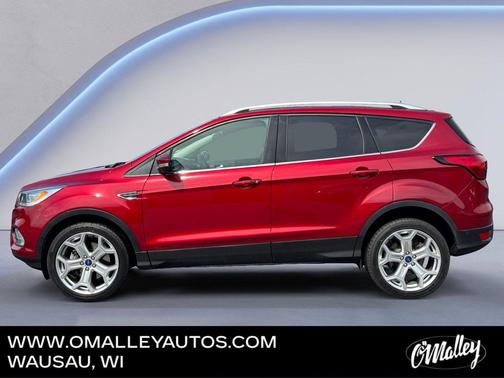Ruby Red Metallic Tinted Clearcoat 2019 Ford Escape Titanium