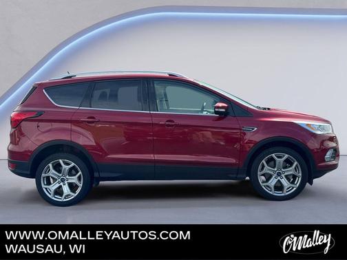 Ruby Red Metallic Tinted Clearcoat 2019 Ford Escape Titanium