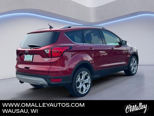 Ruby Red Metallic Tinted Clearcoat 2019 Ford Escape Titanium