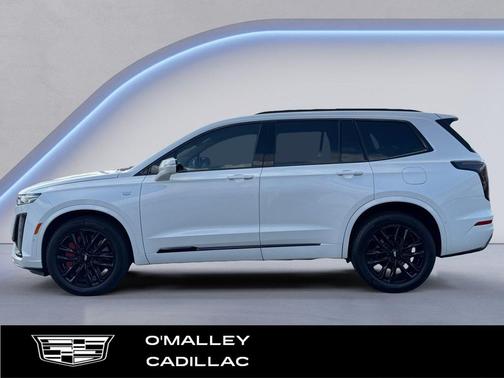 Crystal White Tricoat 2024 Cadillac XT6 Sport AWD