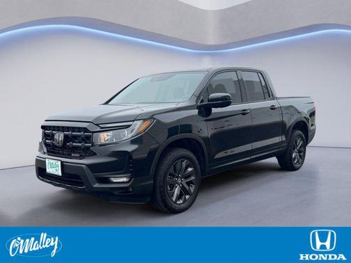 Crystal Black Pearl 2025 Honda Ridgeline Sport