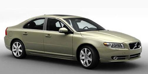 Gray 2007 Volvo S80 3.2