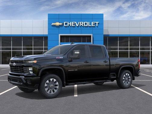 Black 2026 Chevrolet Silverado 2500 Custom