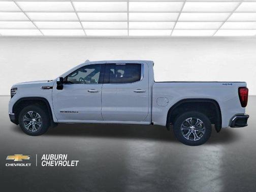 Summit White 2025 GMC Sierra 1500 SLT
