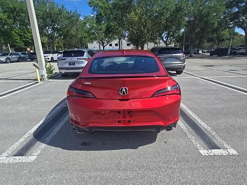 Performance Red Pearl 2026 Acura Integra FWD A-Spec with Technology