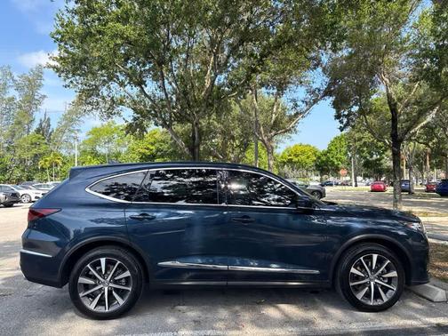 Canyon River Blue Metallic 2025 Acura MDX Technology Package