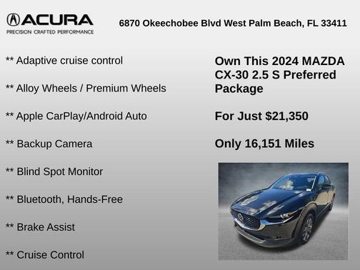 2024 Mazda CX-30 2.5 S Preferred Package