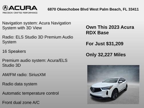 2023 Acura RDX A-Spec