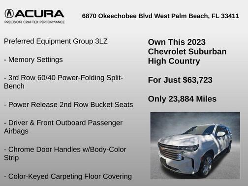 2023 Chevrolet Suburban High Country