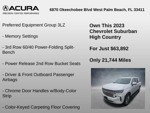 2023 Chevrolet Suburban High Country