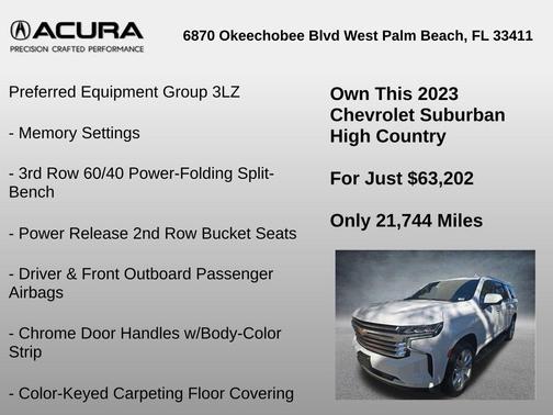 2023 Chevrolet Suburban High Country