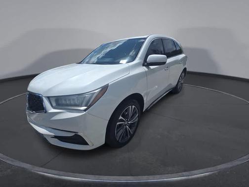 Platinum White Pearl 2020 Acura MDX 3.5L w/Technology Package