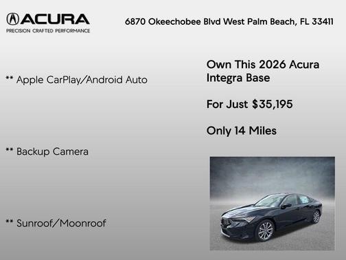 2026 Acura Integra Base