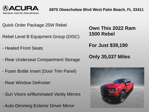 2022 RAM 1500 Rebel
