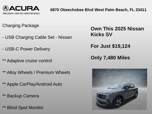 2025 Nissan Kicks SV