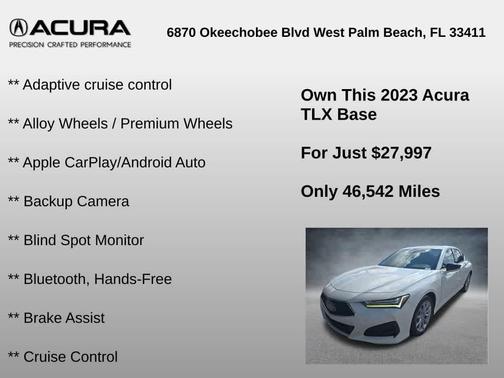 2023 Acura TLX Base