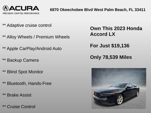 2023 Honda Accord LX
