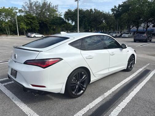 Platinum White Pearl 2024 Acura Integra A-SPEC