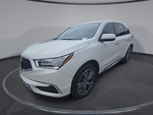 Platinum White Pearl 2020 Acura MDX 3.5L w/Technology Package