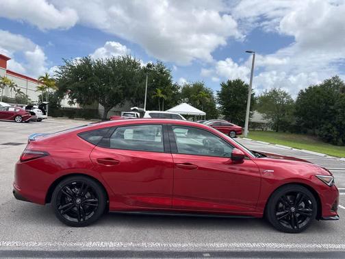 Performance Red Pearl 2026 Acura Integra FWD A-Spec with Technology
