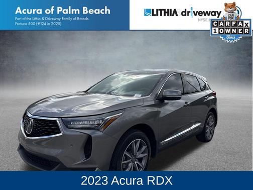 Gray 2023 Acura RDX Technology Package