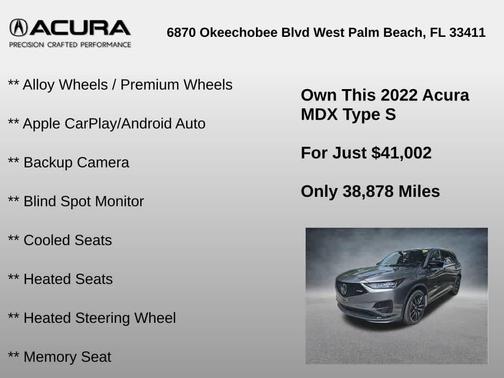 2022 Acura MDX Type S