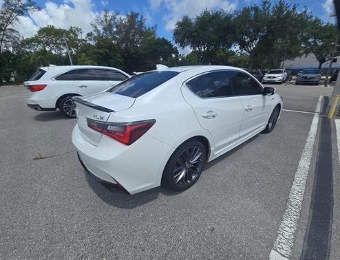 Platinum White Pearl 2019 Acura ILX Technology Package