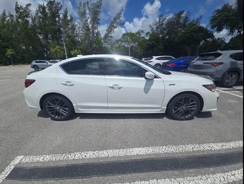 Platinum White Pearl 2019 Acura ILX Technology Package