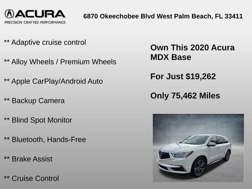 2020 Acura MDX 3.5L w/Technology Package