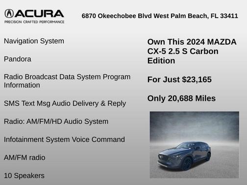 2024 Mazda CX-5 2.5 S Carbon Edition