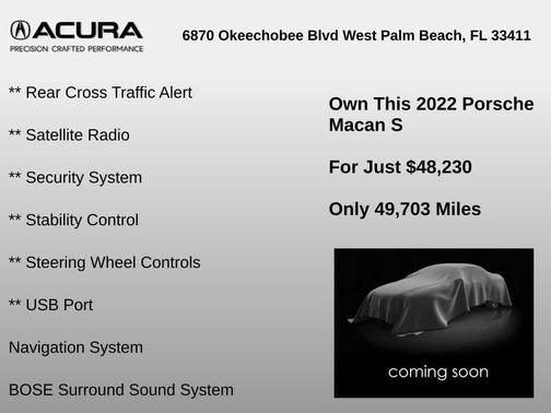 2022 Porsche Macan S