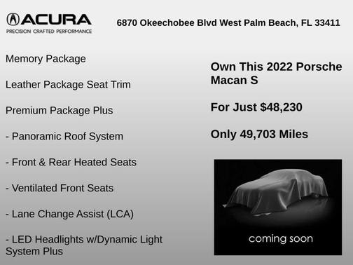 2022 Porsche Macan S