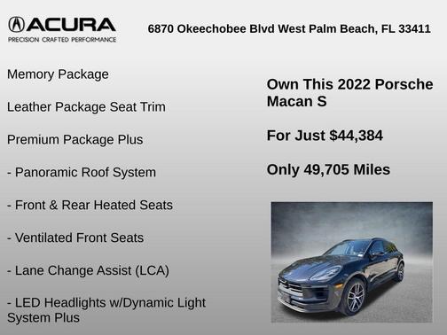 2022 Porsche Macan S