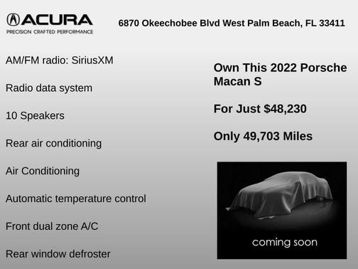 2022 Porsche Macan S