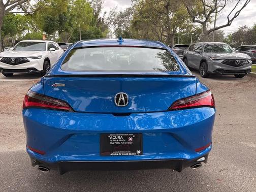 Double Apex Blue Pearl 2026 Acura Integra FWD A-Spec with Technology