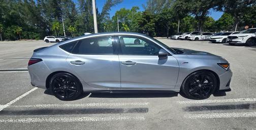 Solar Silver Metallic 2026 Acura Integra FWD A-Spec with Technology