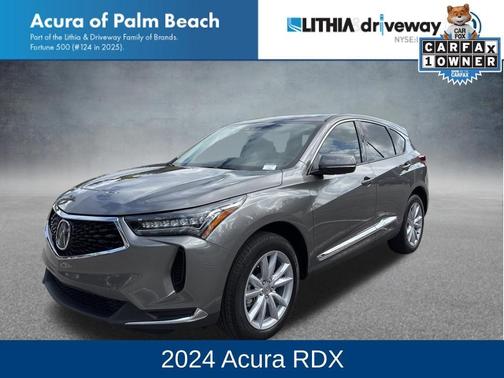Gray 2024 Acura RDX Base