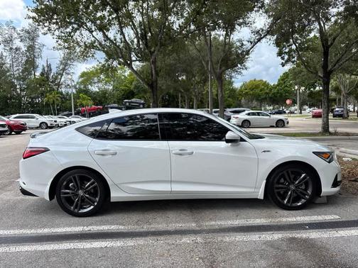 Platinum White Pearl 2024 Acura Integra A-SPEC
