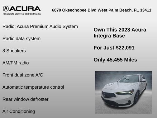 2023 Acura Integra A-Spec