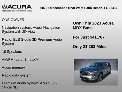 2023 Acura MDX Advance