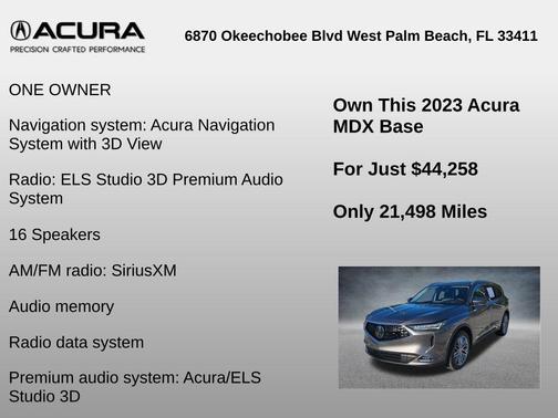 2023 Acura MDX Advance