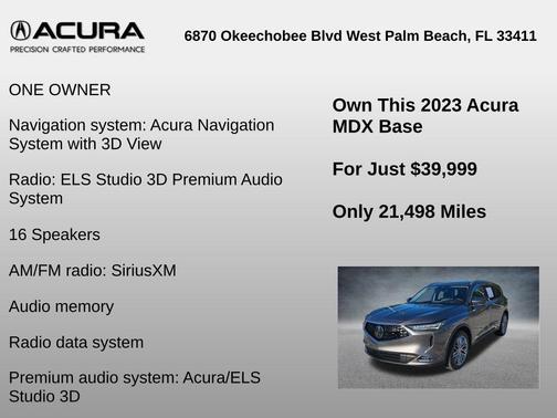 2023 Acura MDX Advance
