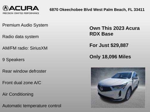 2023 Acura RDX Base