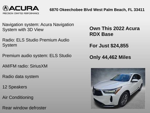 2022 Acura RDX Technology Package