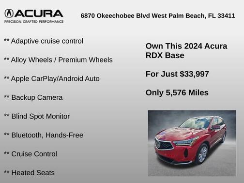 2024 Acura RDX Base