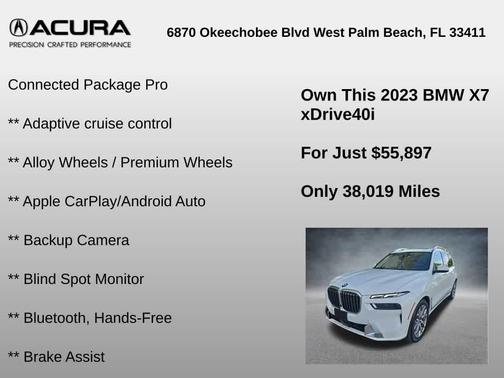 2023 BMW X7 xDrive40i