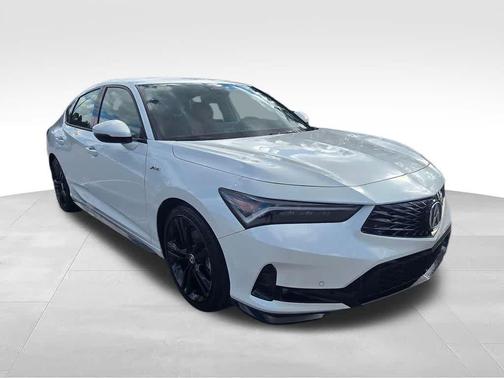 Platinum White Pearl 2026 Acura Integra FWD A-Spec with Technology