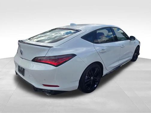 Platinum White Pearl 2026 Acura Integra FWD A-Spec with Technology